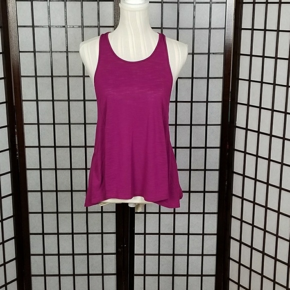American Eagle Outfitters Tops - American Eagle Outfitters Magenta Racerback Tank .